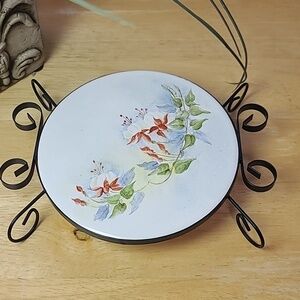 Vintage wire wrapped trivet